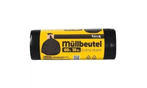 VOXXX MULLBEUTEL šiukšlių maišai 60l / 10 vnt