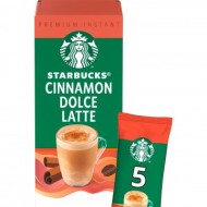 STARBUCKS SACHETS LATTE CINAMON MIX kavos gėrimas 5 vnt STARBUCKS SACHETS LATTE CINAMON MIX kavos gėrimas 5 vnt