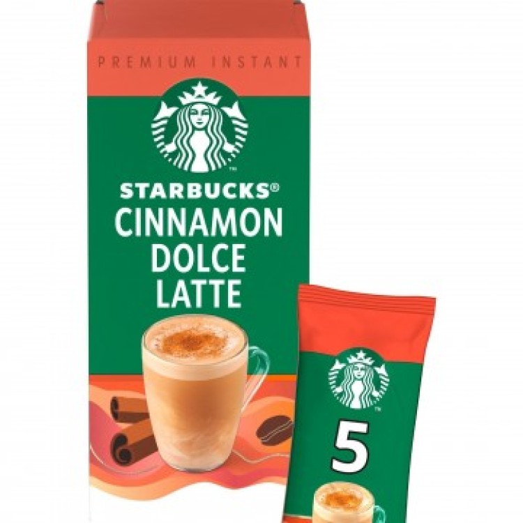 STARBUCKS SACHETS LATTE CINAMON MIX kavos gėrimas 5 vnt STARBUCKS SACHETS LATTE CINAMON MIX kavos gėrimas 5 vnt