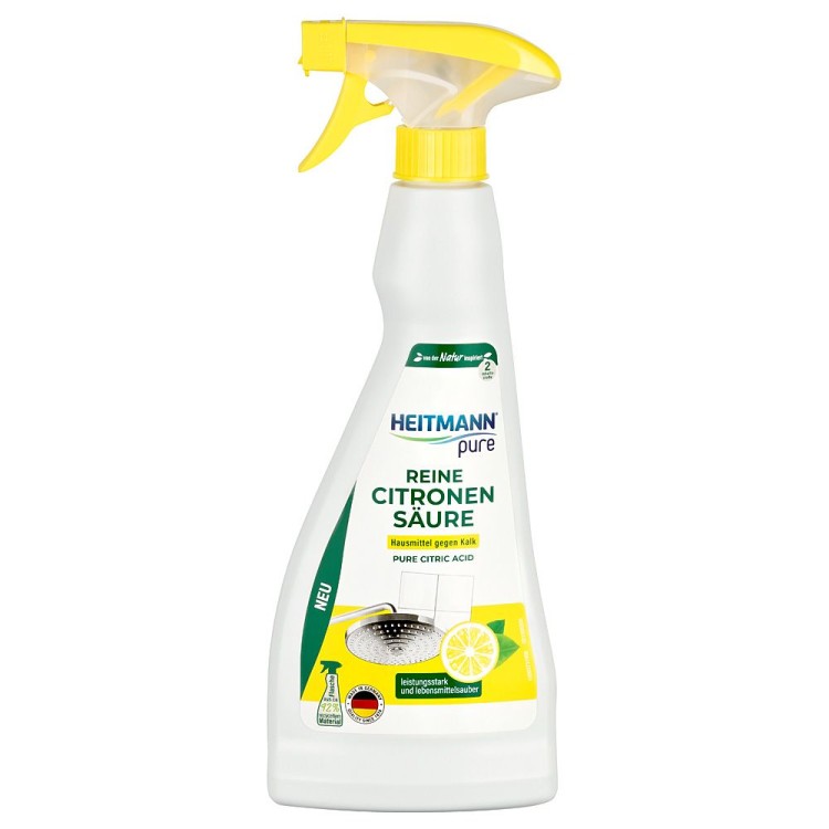 HEITMANN Pure purškiamas universalus valiklis su citrinos rūgštimi 500 ml