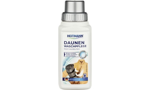 HEITMANN skalbiklis pūkams ir pūkiniams rūbams 250 ml