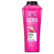 SCHWARZKOPF GLISS  LONG SUBLIME plaukų šampūnas 400ml