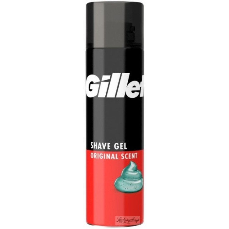 GILLETTE REGULAR skutimosi gelis 200 ml