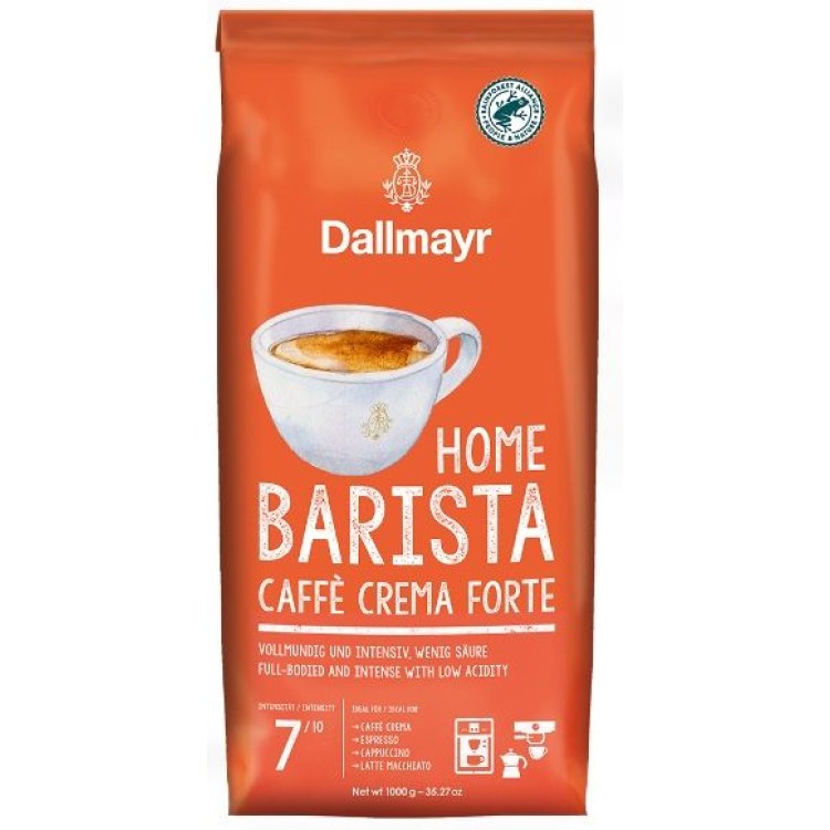 DALLMAYR BARISTA HOME FORTE kavos pupelės 1 kg