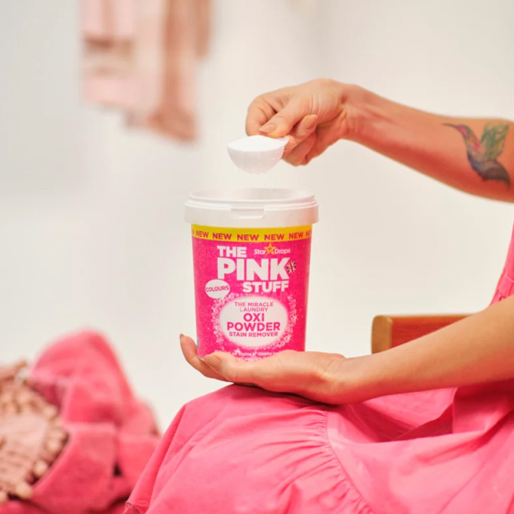 THE PINK STUFF STAIN REMOVER dėmių valiklis spalvotiems 1 kg