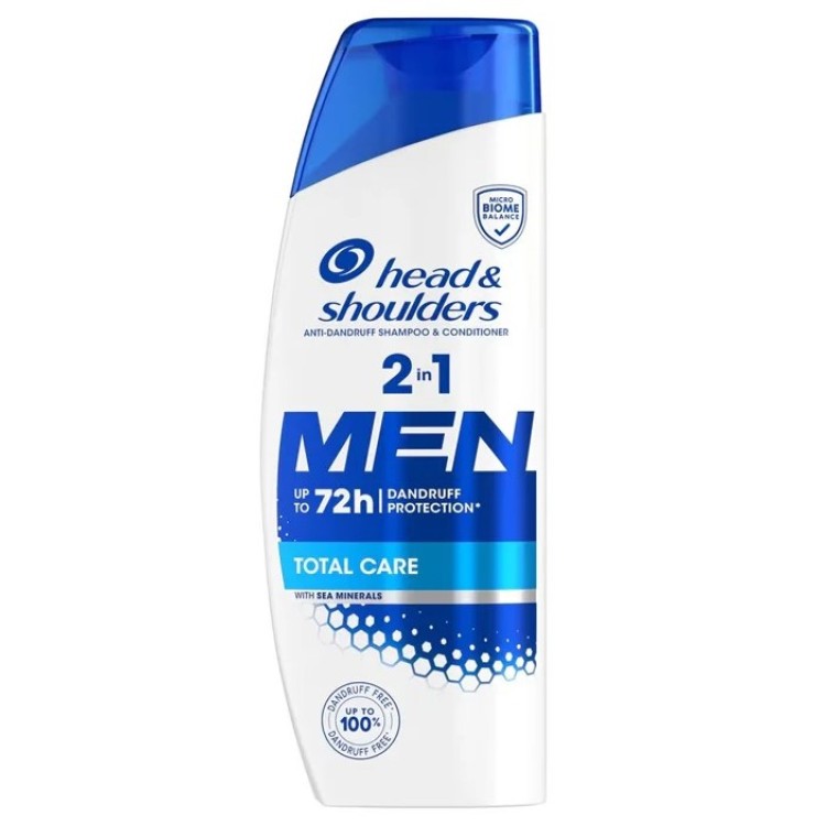 HEAD&SHOULDERS TOTAL CARE MEN plaukų šampūnas vyrams 250 ml