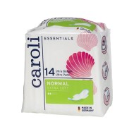 CAROLI ESSENTIALS NORMAL EXTRA SOFT higieniniai įklotai 12 vnt