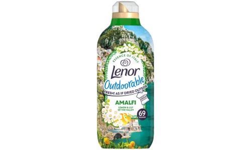 LENOR OUTDOORABLES AMALFI koncentruotas audinių minkštiklis 966 ml