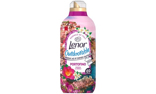 LENOR OUTDOORABLES PORTOFINO koncentruotas audinių minkštiklis 966 ml