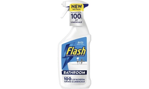 FLASH BATHROOM CLEANING SPRAY vonios kambario valiklis 800 ml