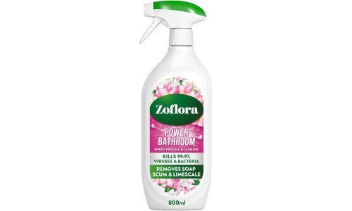 ZOFLORA BATHROOM SPRAY SWEET FRESIA & JASMINE vonios kambario valiklis 800 ml