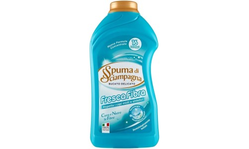 SPUMA DI CIAMPAGNA FRESCA FIBRA skystas skalbiklis sintetiniams audiniams 800 ml