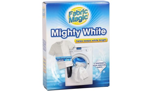SWIRL MAGIC MIGHTY WHITE baltos spalvos skalbinių atnaujinimo servetėlės 12 vnt