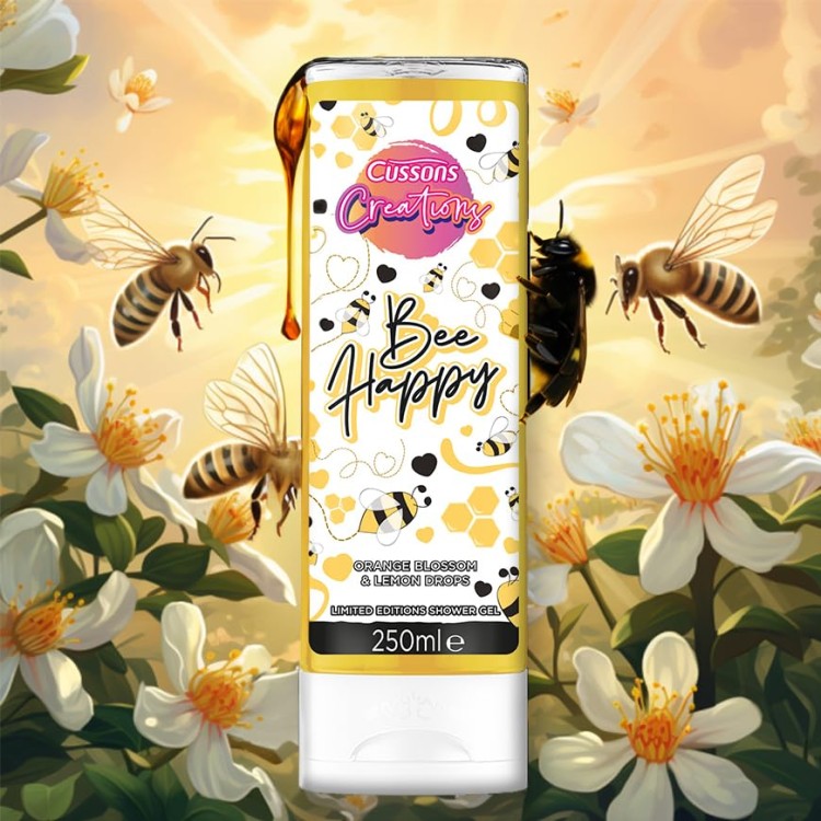 CUSSONS CREATIONS BODY WASH BEE HAPPY dušo žėlė 250 ml