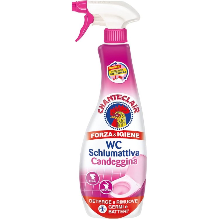 CHANTECLAIR WC SCHIUMATTIVA CANDEGGINA purškiamas wc valiklis 625 ml