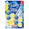 BLOO RIM BLOCK POWER ACTIVE LEMON wc muiliukai 2 vnt