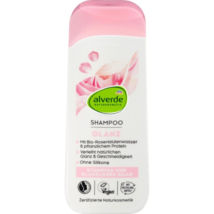 ALVERDE NATURKOSMETIK GLANZ plaukų šampūnas 200 ml ALVERDE NATURKOSMETIK GLANZ plaukų šampūnas 200 ml