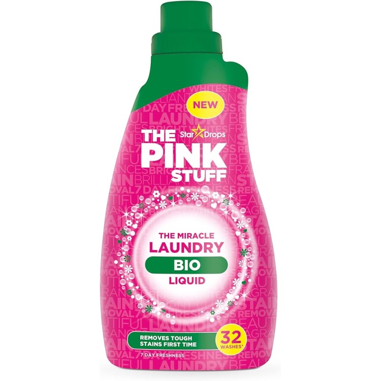 THE PINK STUFF  LAUNDRY DETERGENT BIO skystas skalbiklis 960 ml