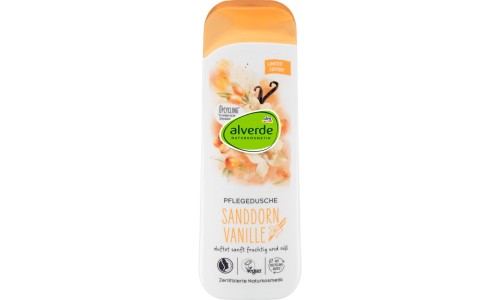 ALVERDE NATURKOSMETIK šaltalankių ir vanilės kvapo dušo želė 250 ml