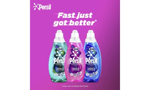 PERSIL WONDER WASH SPEED CLEAN LIQUID audinių skalbiklis 837 ml