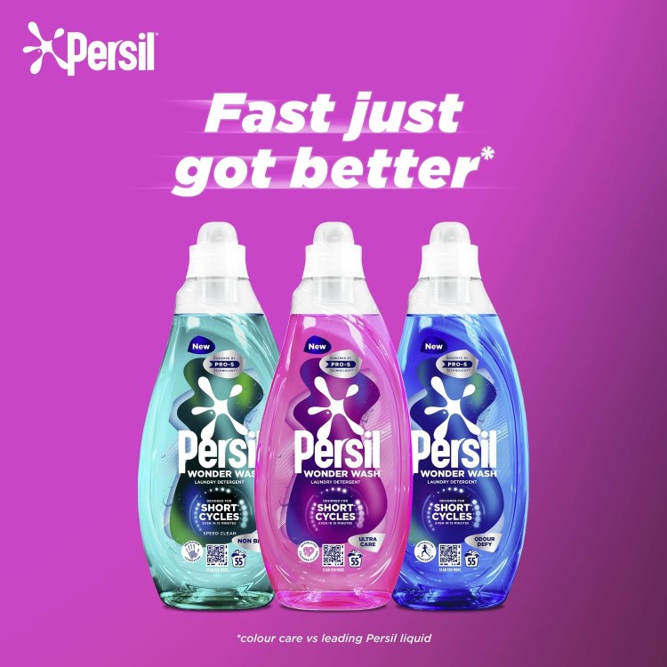 PERSIL WONDER WASH SPEED CLEAN LIQUID audinių skalbiklis 837 ml