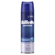 GILLETTE SERIES MOISTURISING skutimosi gelis 200 ml