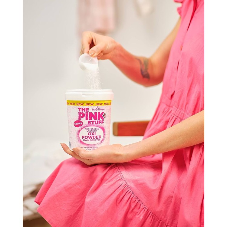 THE PINK STUFF STAIN REMOVER dėmių valiklis baltiems 1 kg