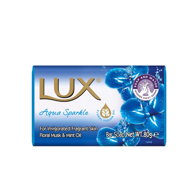 LUX AQUA SPARKLE kietas muilas 80 g