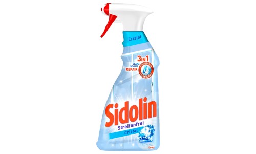 SIDOLIN CRISTAL SPRAY purškiamas langų valiklis 500 ml