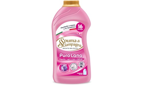 SPUMA DI CIAMPAGNA PURO LANA skystas skalbiklis vilnai ir šilkui 800 ml