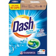 DASH ALPEN FRISCHE skalbimo kapsulės 60 vnt