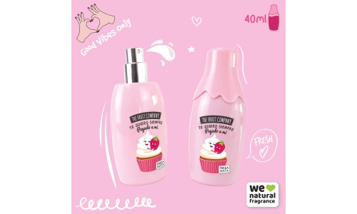THE FRUIT COMPANY EAU DE TOILETTE braškių kvapo tualetinis vanduo 40 ml