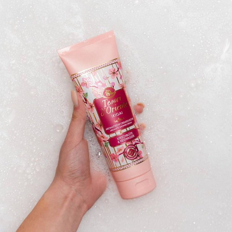 TESORI D'ORIENTE CREMA BAGNO IKIGAI dušo kremas 250 ml