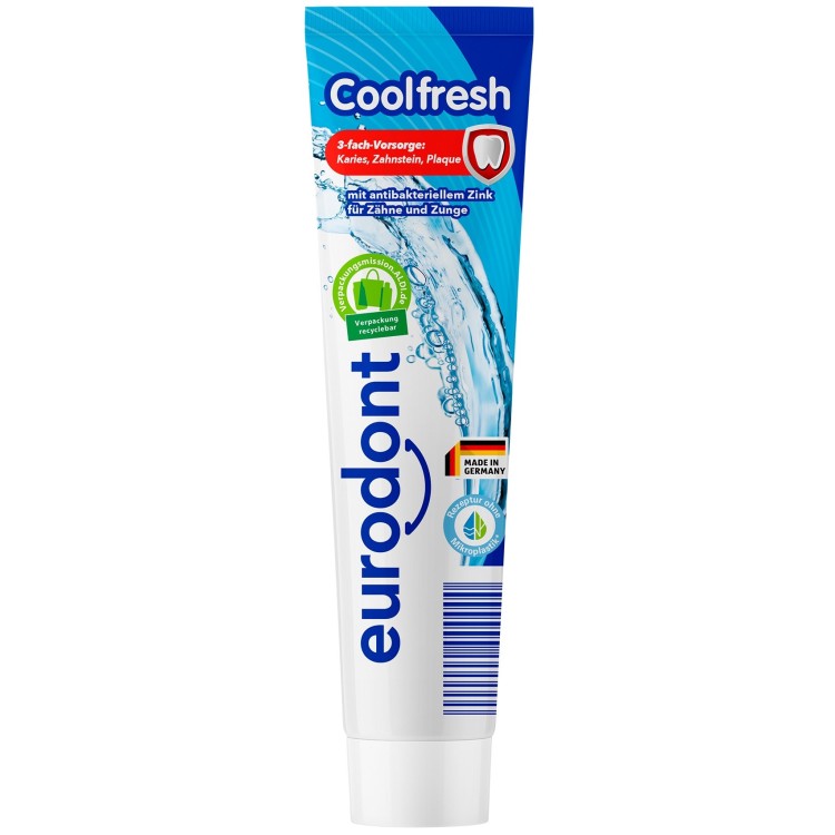 EURODONT COOL FRESH dantų pasta 125 ml