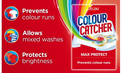 DYLON COLOUR CATCHER MAX PROTECT spalvas sugeriančios servetėlės 12 vnt