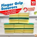 GRIPPER SPONGE SCOURER indų plovimo kempinės 10 vnt