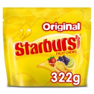 STARBURST POUCH ORIGINAL CHEWS saldainiai 322 g