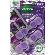 ZOFLORA RIM BLOCK MIDNIGHT BLOOMS pakabinami tualeto muiliukai 2 vnt