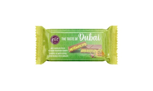 TASTE OF DUBAI BAR MILK pieniškas Dubajaus šokoladas 90 g