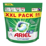 ARIEL 3 in 1 universalios skalbimo kapsulės 51 vnt