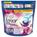 LENOR PODS 3in1 AMETHYST BLUTENTRAUM skalbimo kapsulės 38 vnt