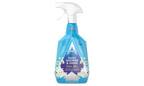 ASTONISH SHOWER SPRAY WHITE LILIES dušo valiklis 750 ml