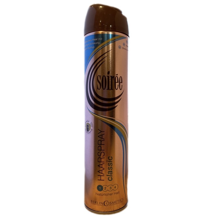 SOIREE CLASSIC plaukų lakas 250 ml SOIREE CLASSIC plaukų lakas 250 ml
