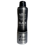 PRINCE BLACK AND WHITE dezodorantas vyrams 150g PRINCE BLACK AND WHITE dezodorantas vyrams 150g