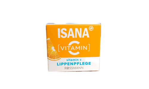 ISANA VITAMIN C LIPPENPFLEGE lūpų balzamas 15 g