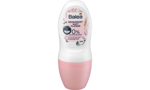 BALEA SOFT FLOWER moteriškas rutulinis dezodorantas 50 ml