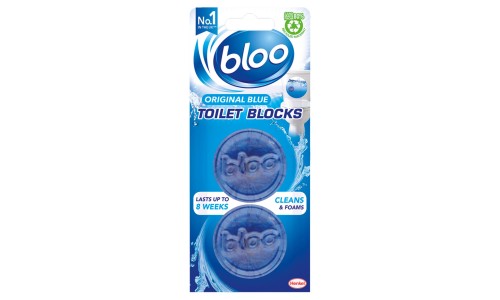 BLOO ORIGINAL tualeto bakelio tabletės 2x38 g