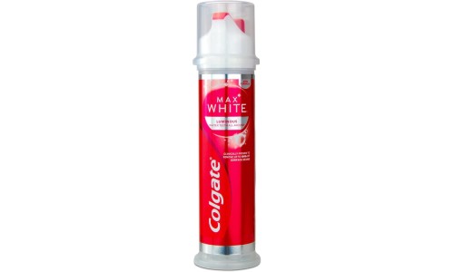 COLGATE MAX WHITE LUMINOUS dozuojama dantų pasta 100 ml