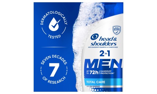 HEAD&SHOULDERS TOTAL CARE MEN plaukų šampūnas vyrams 250 ml