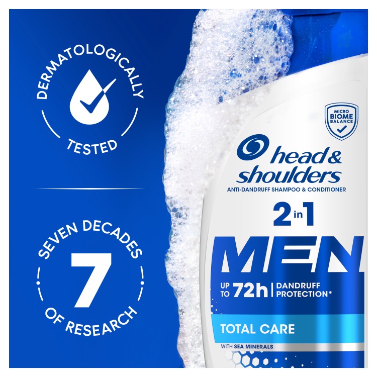 HEAD&SHOULDERS TOTAL CARE MEN plaukų šampūnas vyrams 250 ml